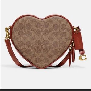 Coach heart bag